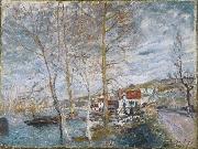 Inondation a Moret Alfred Sisley